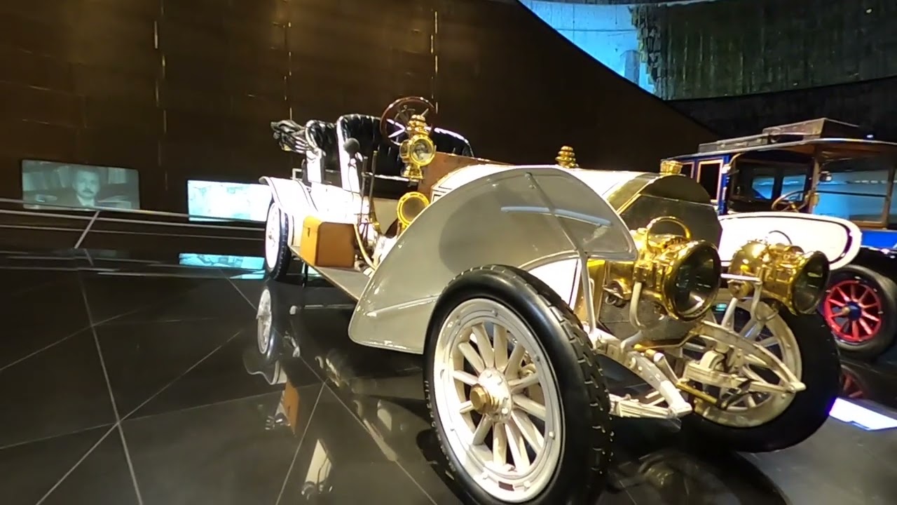 1908 Mercedes that drives 95kmh! - Mercedes Museum in Stuttgart