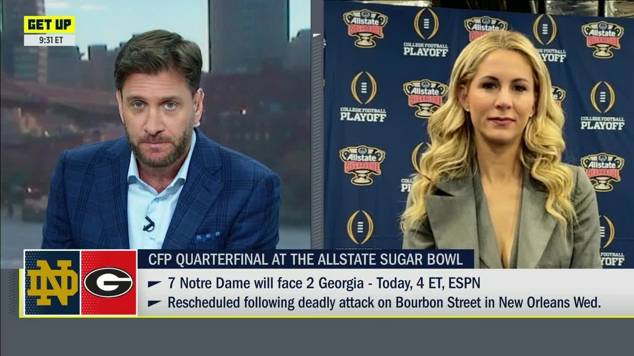 Laura Rutledge Georgia Laura Rutledge on how Notre Dame and Georgia are preparing for the ...