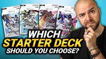 The BEST Gundam Card Game Starter Deck?