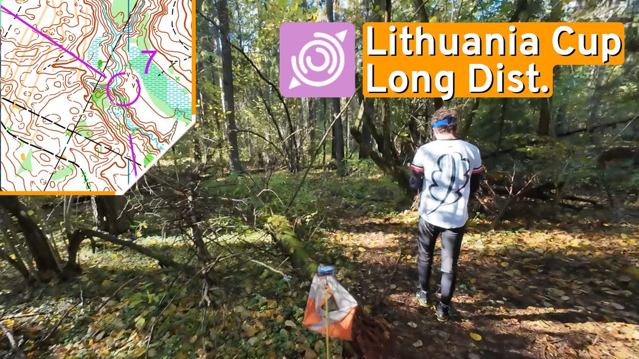 Lithuania Cup Long - Headcam Orienteering