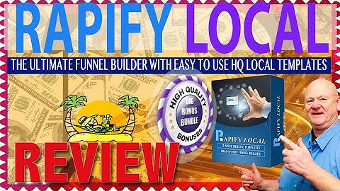 Rapify Local Review With Coupon Codes Bonuses Funnel builder With Local Web Templates