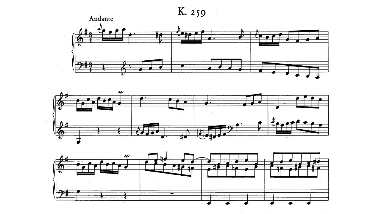 Scarlatti: Sonata in G Major K. 259 - Ingrid Heiler von der