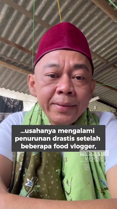 Bang Madun Menangis Usaha Warung Makan Hancur Gara-Gara di Review Food Vlogger Ini😱
