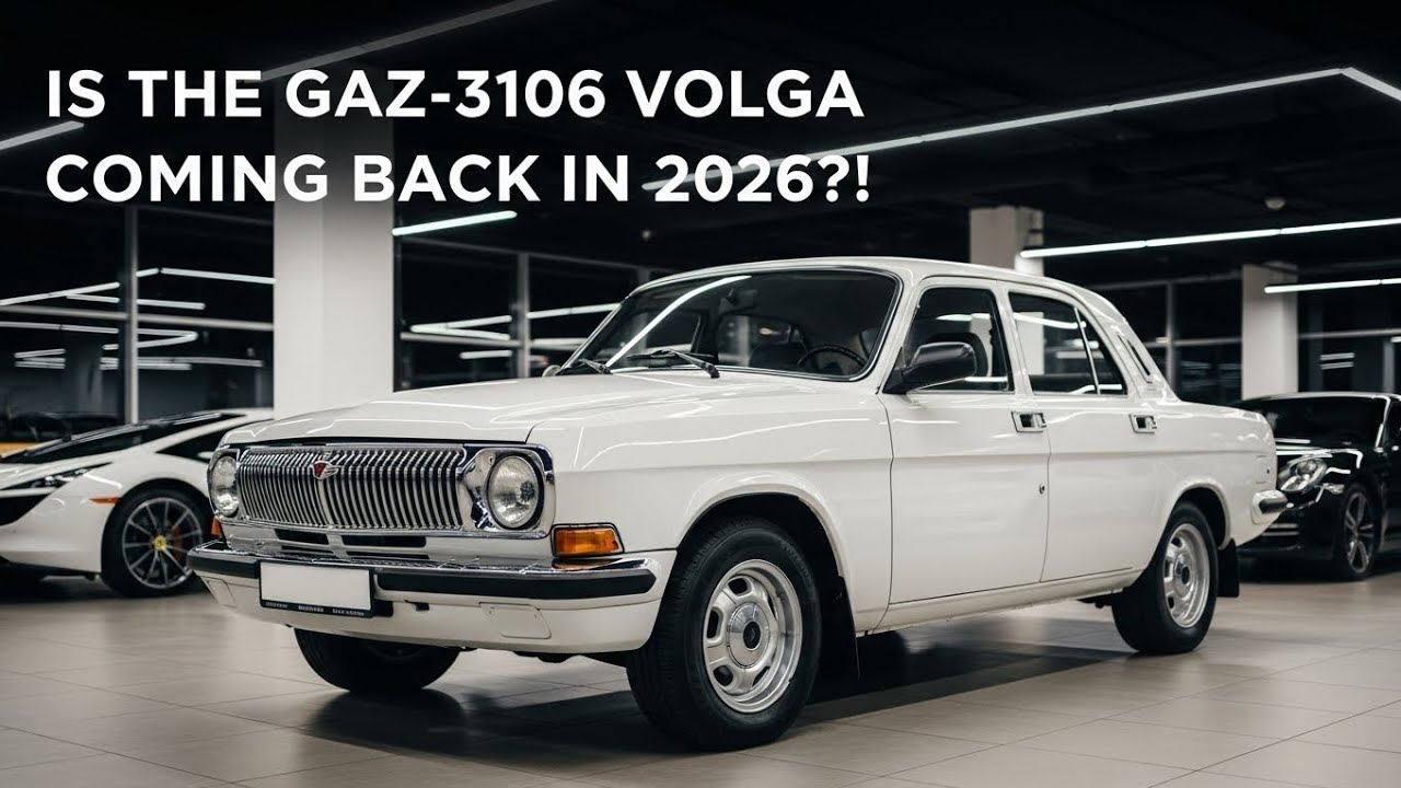 😱😍ШОК! GAZ-3106 VOLGA ВОЗВРАЩАЕТСЯ В 2026?! ВСЯ ПРАВДА, ХАРАКТЕРИСТИКИ и ПЕРВЫЕ КАДРЫ!