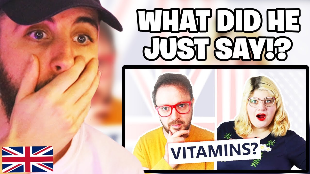 Brit Reacts to 50 British Vs American Word Pronunciations - Part 1