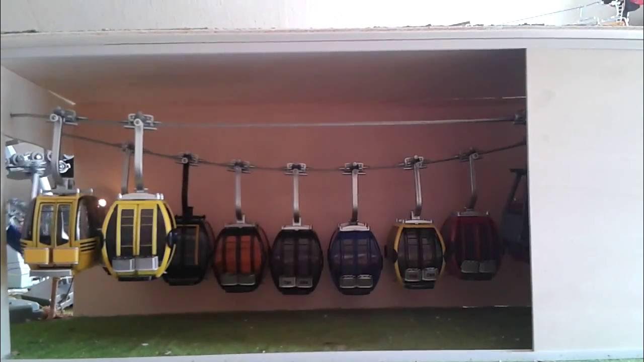 Jägerndorfer Modellseilbahn - YouTube