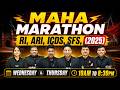 🔥MAHA MARATHON 2025 | RI, ARI, ICDS &amp; SFS Complete Marathon | Full Day Live Classes | Vedang Classes