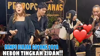 KAGET ZIDAN BIKIN HEBOH DIATAS PANGGUNG YAYA KETAWA‼️