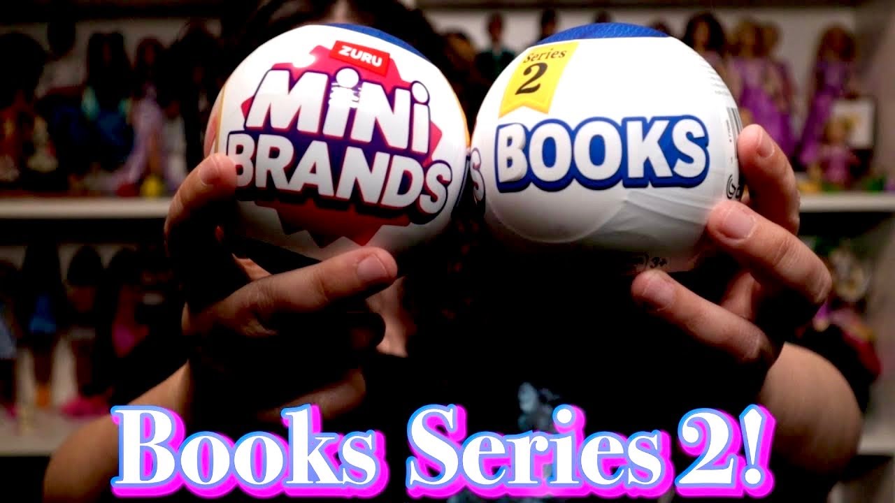 NEW Mini Books Series 2 from Zuru Mini Brands #minibrands #books # ...