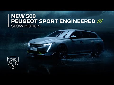 NEW 508 PEUGEOT SPORT ENGINEERED – SLOW MOTION