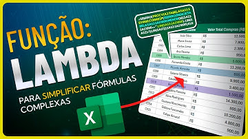 Função LAMBDA: Simplifica TUDO! Crie Fórmulas Complexas 🤩