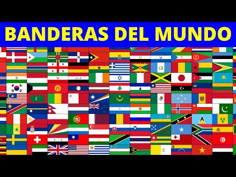 Banderas del Mundo - Aprende las Banderas de Todos los Países del Mundo🎌