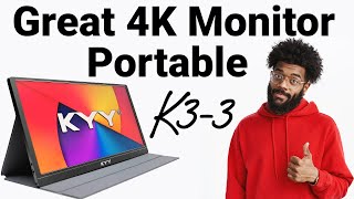 KYY K33 4K 2160p 15.6'  Portable Monitor Review