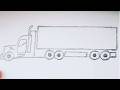 Tır çizimi kolay nasıl yapılır #çizim #drawing 