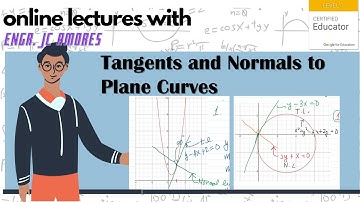 How to Determine the Tangents and Normals To Plane Curves | Step by Step Guide | Tips and Strategy