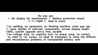 👨‍🔧New Tech Battery (No Need Soldering) Installation Tutorial for iPhone 11-14 Pro Max⚙️