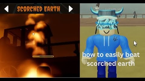 How to beat Scorched Earth easily in Roblox dead rails