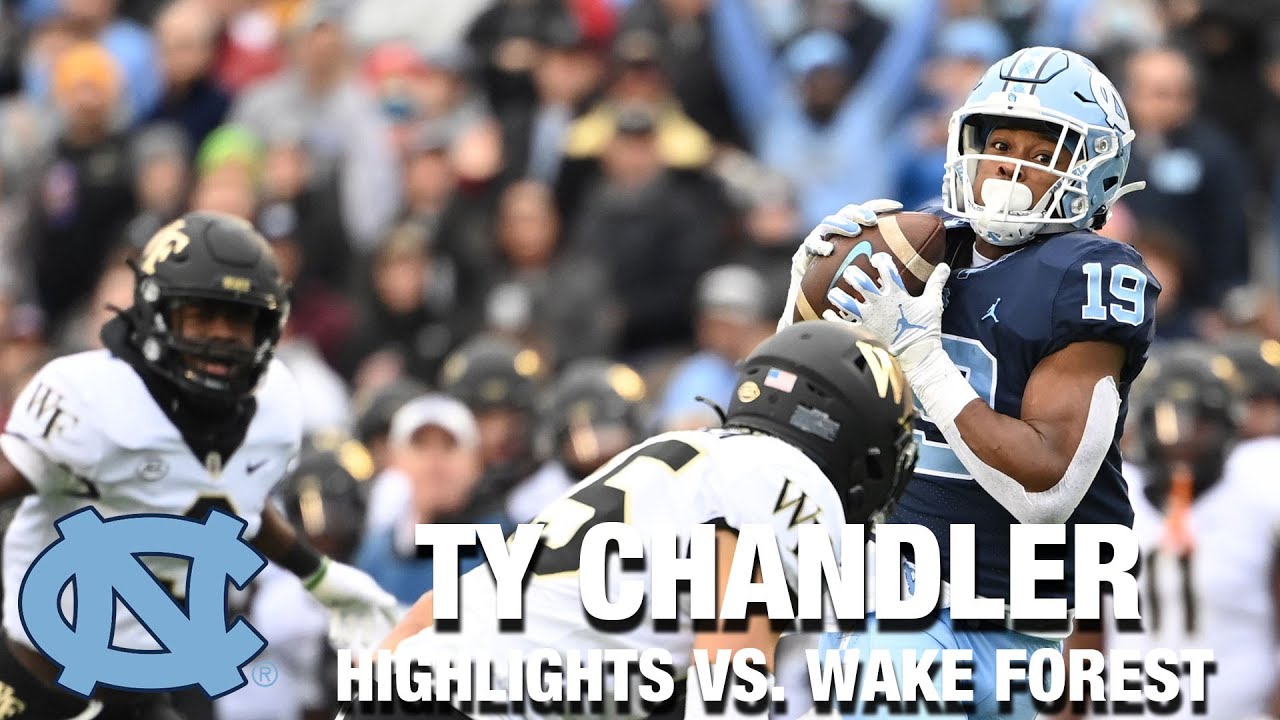 Video: UNC RB Ty Chandler Huge In Win Over Wake Forest