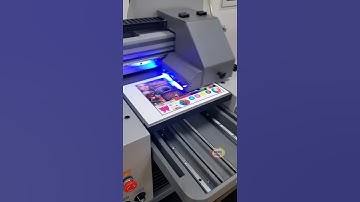 Flatbed UV Printer Inkjet Printing Machine With Vanish