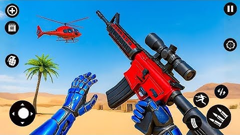 Robot Strike Fps Shooting Game | Counter Terrorist | Level 5-10 Now | Android Gameplay