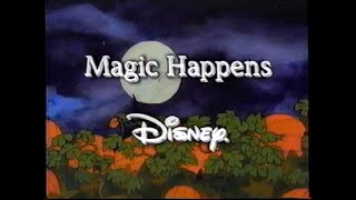 Abc Commercial Breaks And Credits its The Great Pumpkin Charlie Brown Oct 2001