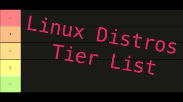 Distro/OS tier list