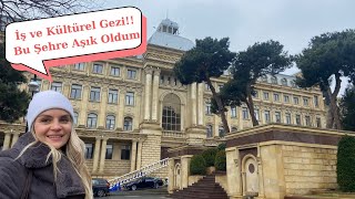 3 Günlük Bakü Vloğu 🇦🇿İş Gezisi ve Kültürel Gezi Aynı Anda Yapılır Mı? Aşık Oldum💕#vlog #travel