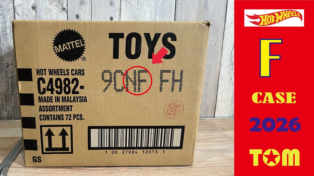 Hot Wheel 2026 F Case トレジャーチャレンジ！！【最新アソート開封