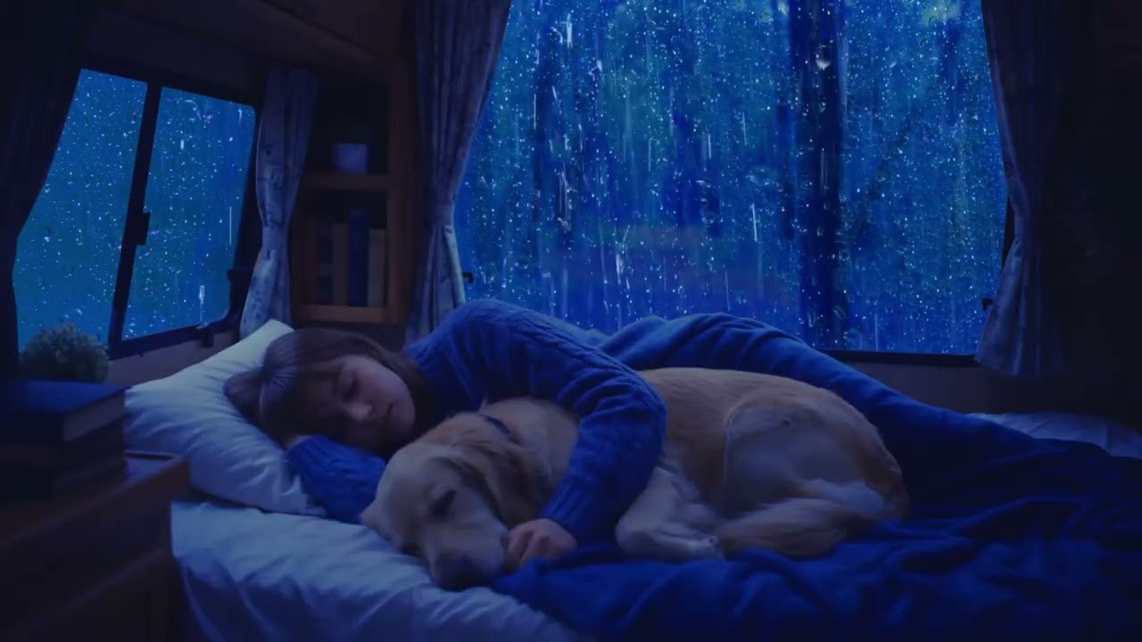 Deep Sleep Rain Sounds Inside a Car | Relax, Calm & Rest