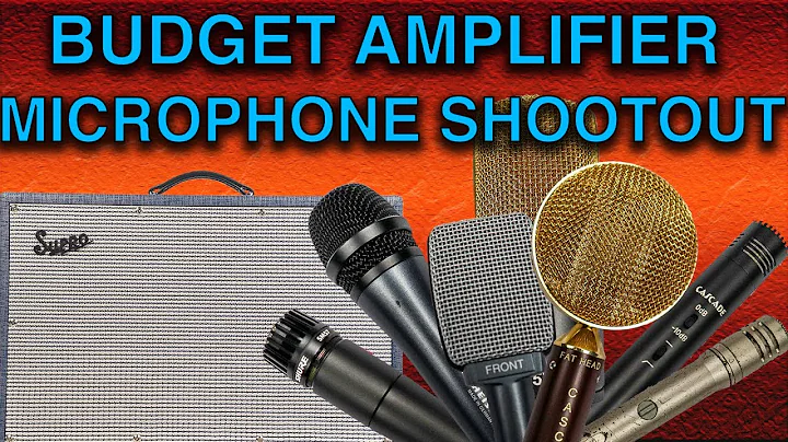 Guitar Amplifier Microphone Shootout: Shure SM57, Sennheiser e835, e609 and Cascade Fathead