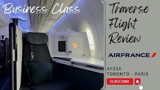 Air France Business Class Review A350 Toronto - Paris