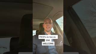 Mortgages with a FICO as low as 550