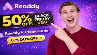 Readdy Ai Promo Code | Best Promo Codes for Readdy Ai GeT 50% Off (Black Friday Deal) 