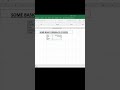 Excel basic formula's #knowledgegain8670 #excel formulas