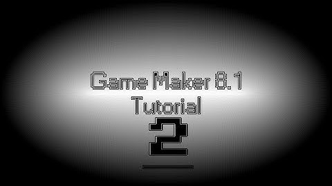 Game Maker 8.1 tutorial 2 - Basic Top Down Shooter