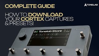 HOW TO DOWNLOAD YOUR CAPTURES INTO YOUR CORTEX CLOUD | TONELAB TUTORIALS | STEP-BY-STEP | QUAD/NANO