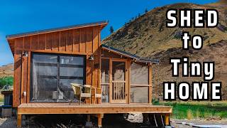 Don't Build a Tiny House Until You See These 6 Shed Conversions!