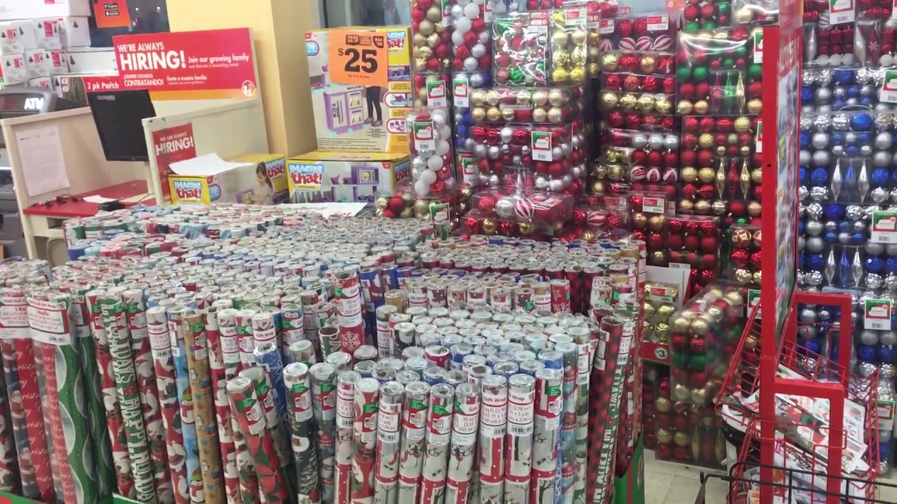 Dollar General 99 cent store Christmas(USA discount chain) YouTube