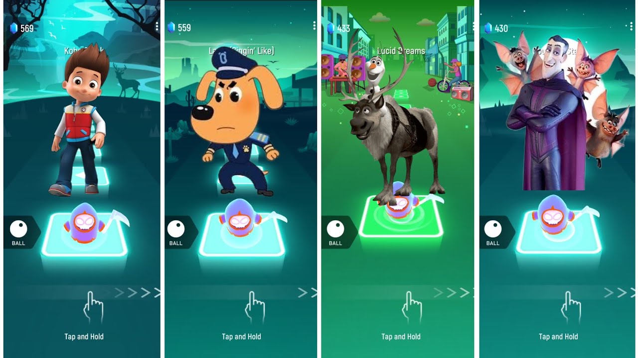 PAWPATROL - SHERIFFLABRADOR - OLAF - HOTEL TRANSYLVANIA 4 -