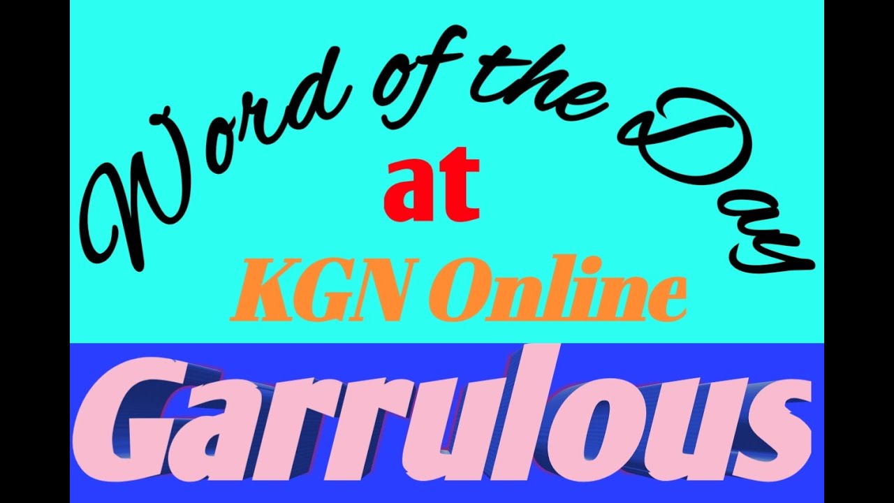 BATUNI ko English me Kiya kahte Hain?Garrulous in Hindi|