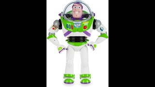 Disney Store Buzz Lightyear Interactive Figure Review 10 Phrases, Lights, Wings & Karate Chop