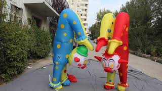 cheap inflatable clown costumes, inflatable costumes party city