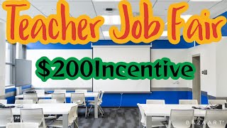 EdWeek Top Schools Job: Teacher Job Fair: Upcoming Fairs for School Year 2022-2023.