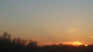 FP202 sunset flight over PA01, Linesville PA, 5\/13\/2020