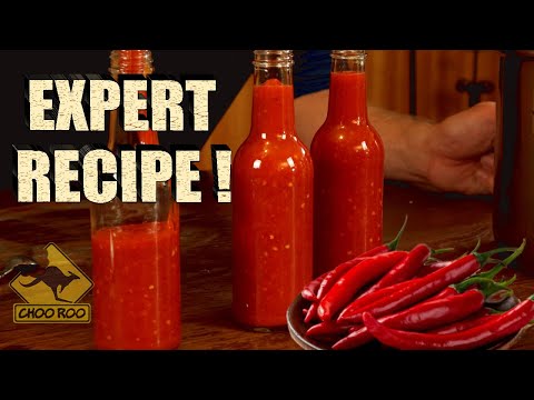 Easy HOT SAUCE RECIPE, shelf stable, professionally made!