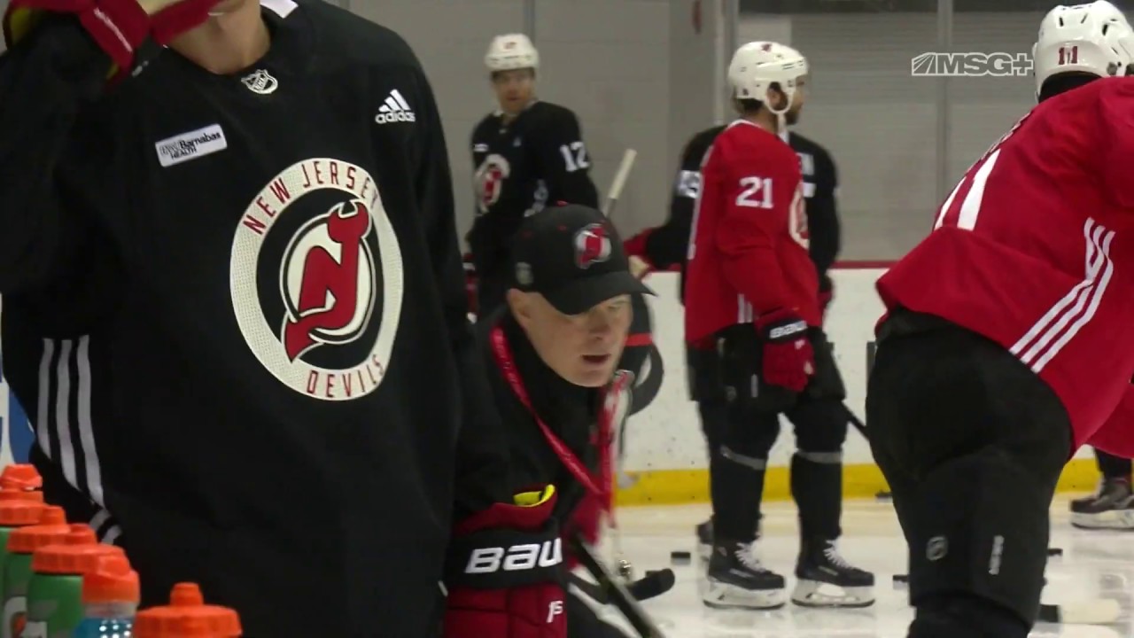 Mic'd Up at New Jersey Devils Practice 