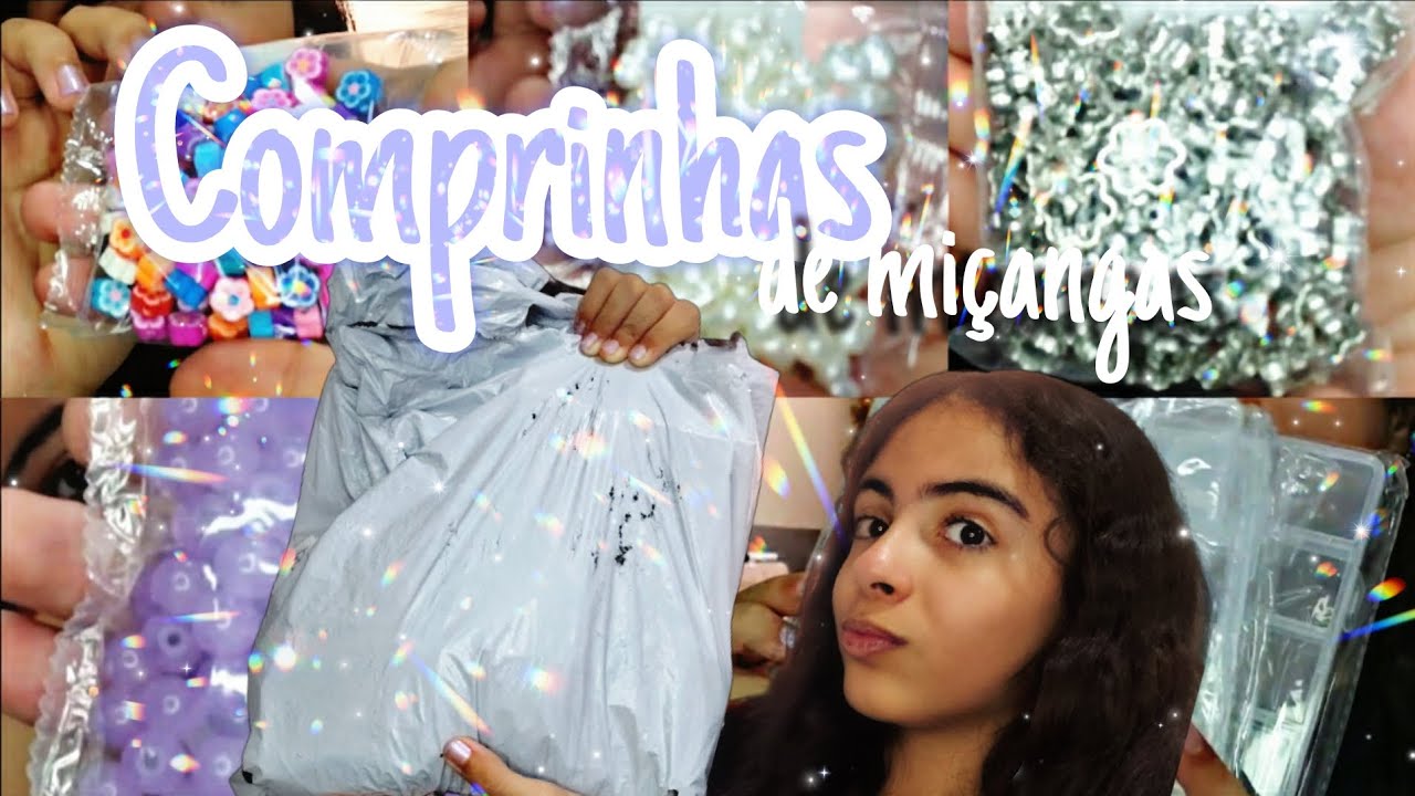 Gastei mais de R$260,00 em miçangas! 😱 | Comprinhas de Miçangas no AliExpress!! 💖