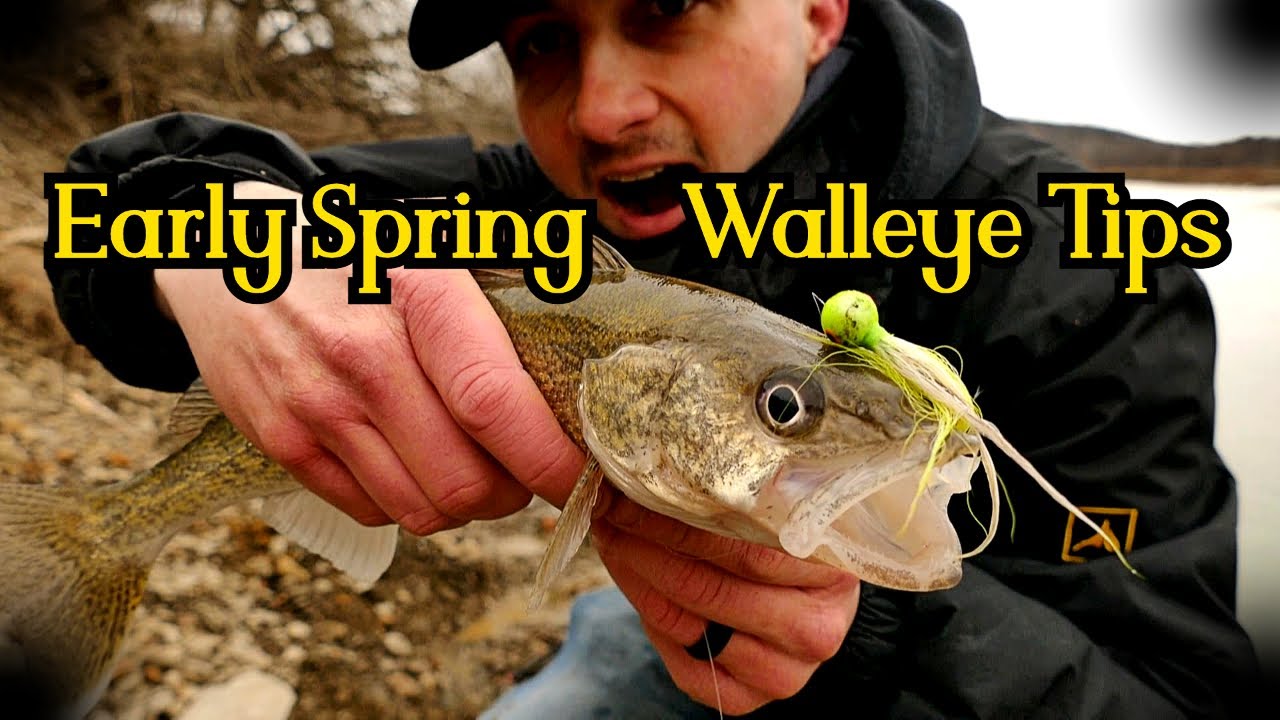How To Catch Spring Walleye  Best Walleye Lures 