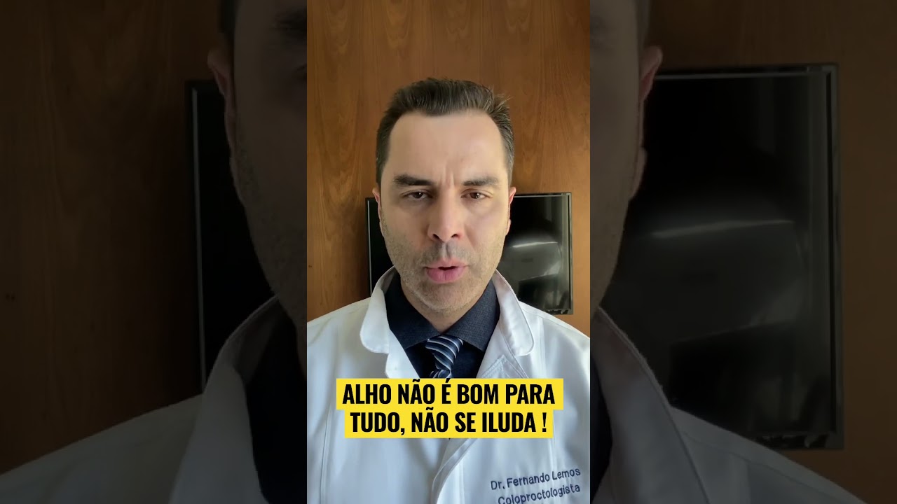 ALHO ! Quem não deve comer ? Dr.Fernando Lemos - Planeta Intestino.