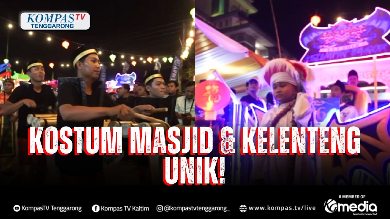 Festival Sahur Sahur Digelar di Mempawah, Para Peserta Pakai Kostum Masjid & Kelenteng